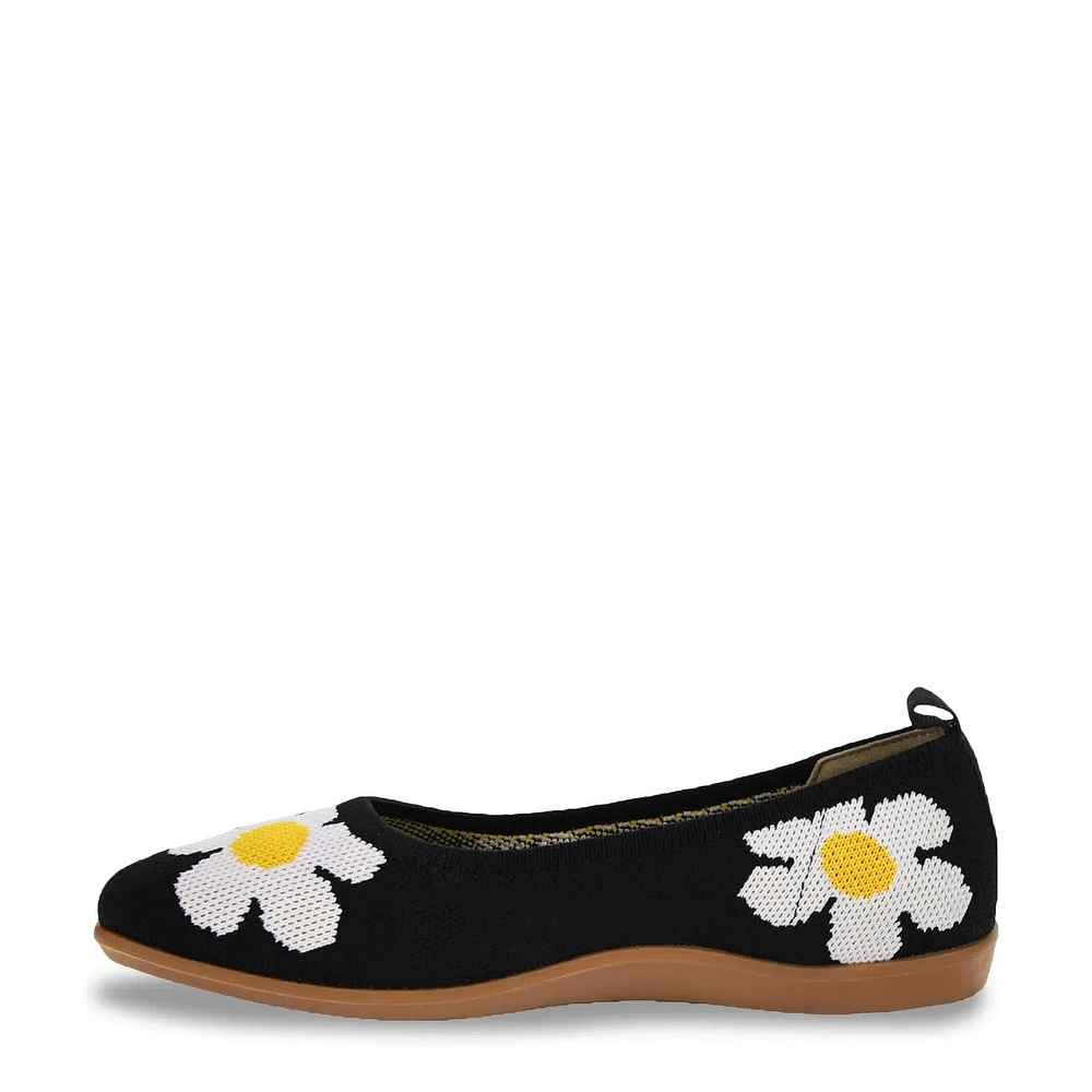 Begin Again Floral Ballet Flat