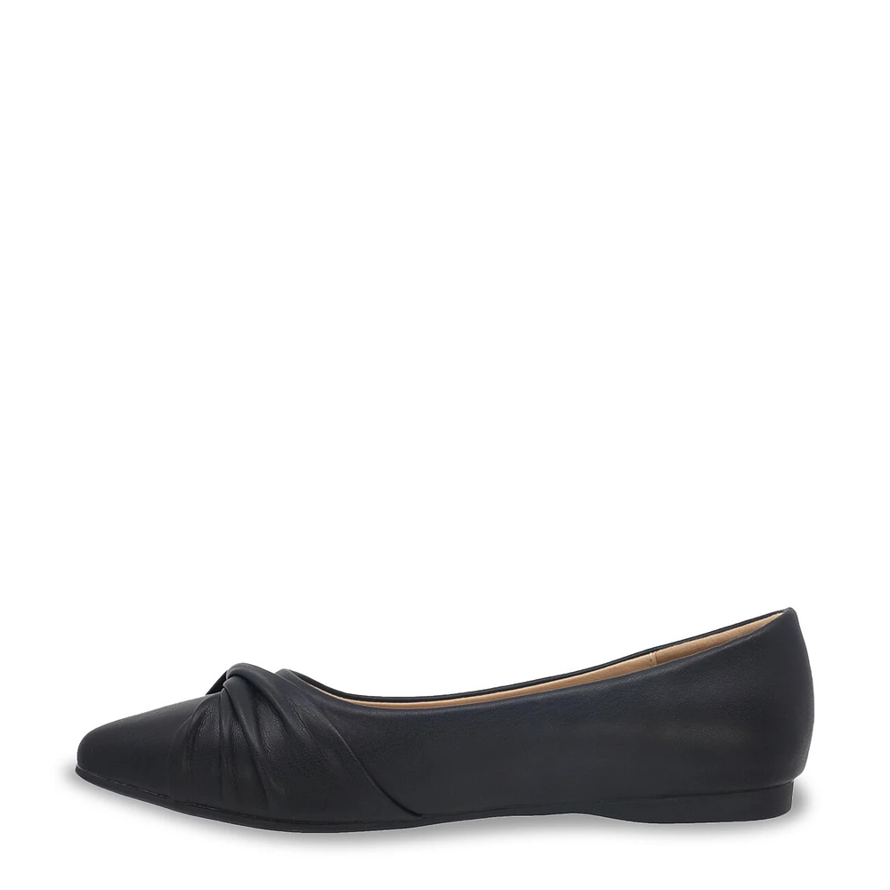 Alice-02T Wide Width Ballet Flat