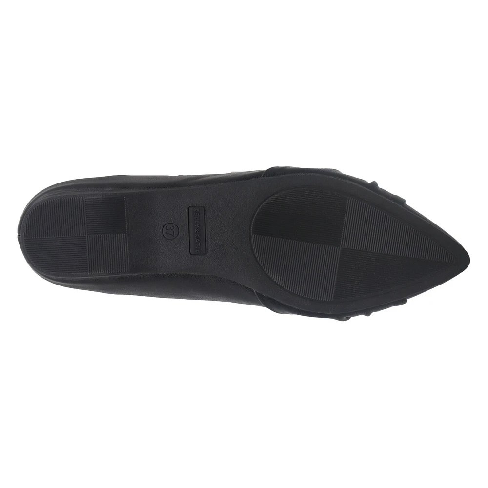 Alice-02T Wide Width Ballet Flat