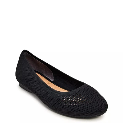 Poppy Wide Width Ballet Flat