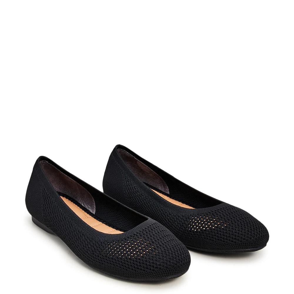 Poppy Wide Width Ballet Flat