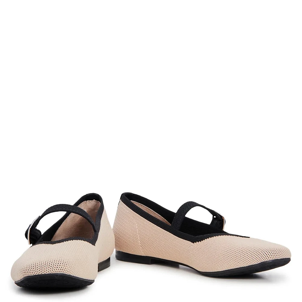 Women's Sophi Mary Jane Flat Wide