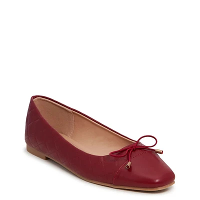 Quilted Ballet Flat