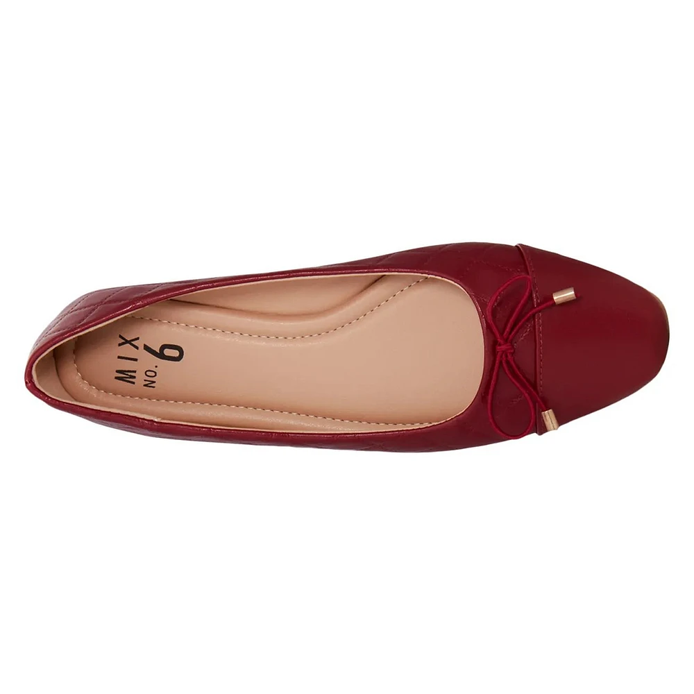 Quilted Ballet Flat