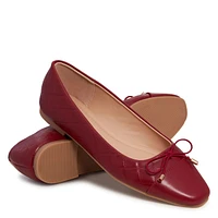 Quilted Ballet Flat