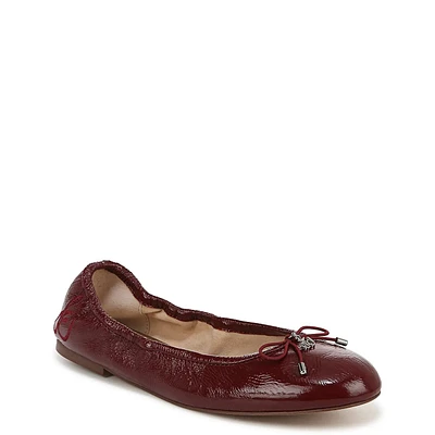 Felicia Luxe Leather Ballet Flat