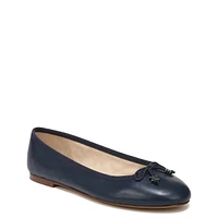 Felicia Luxe Leather Ballet Flat