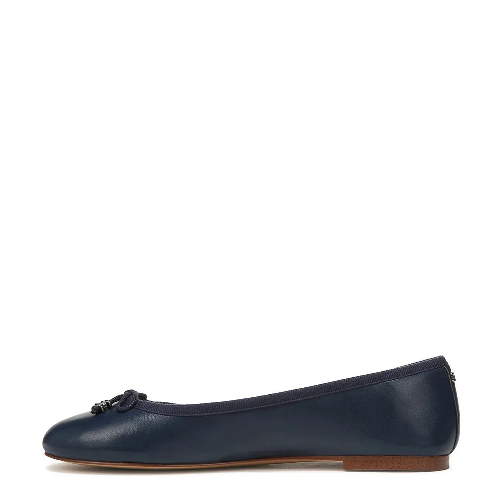 Felicia Luxe Leather Ballet Flat