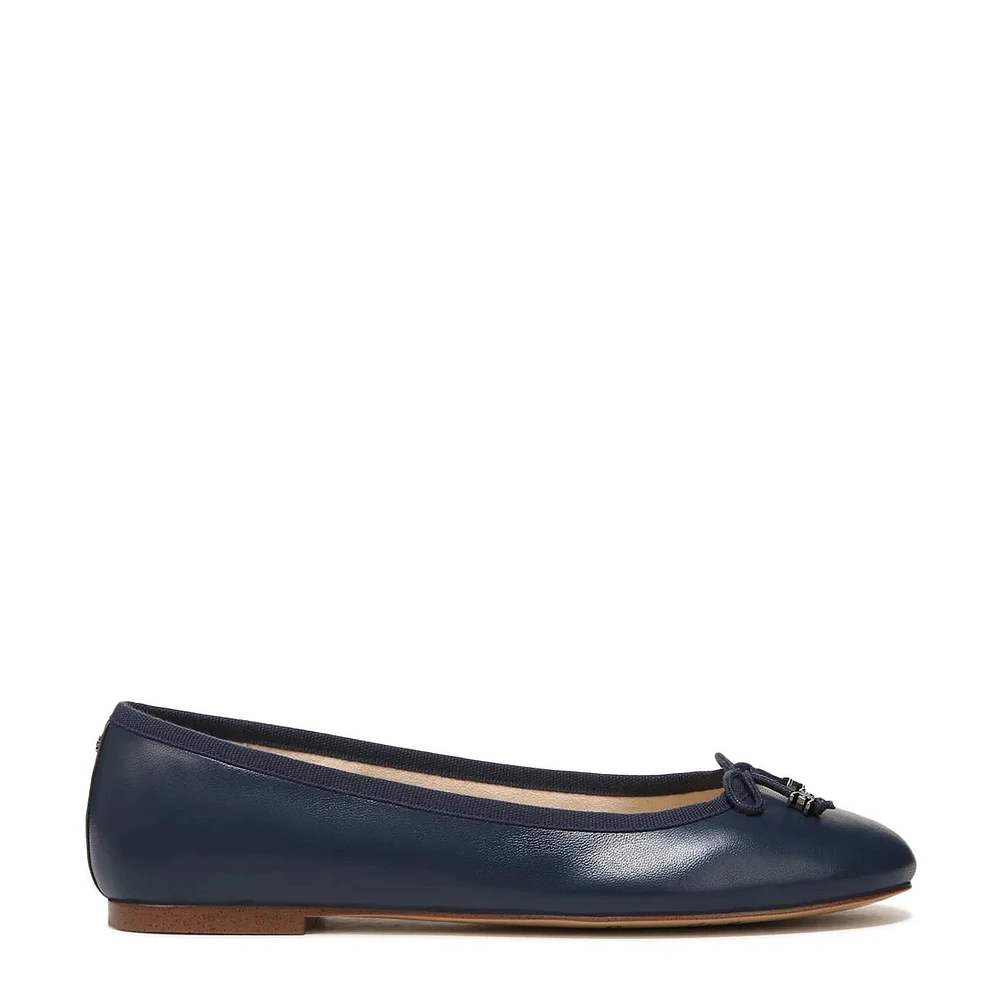 Felicia Luxe Leather Ballet Flat