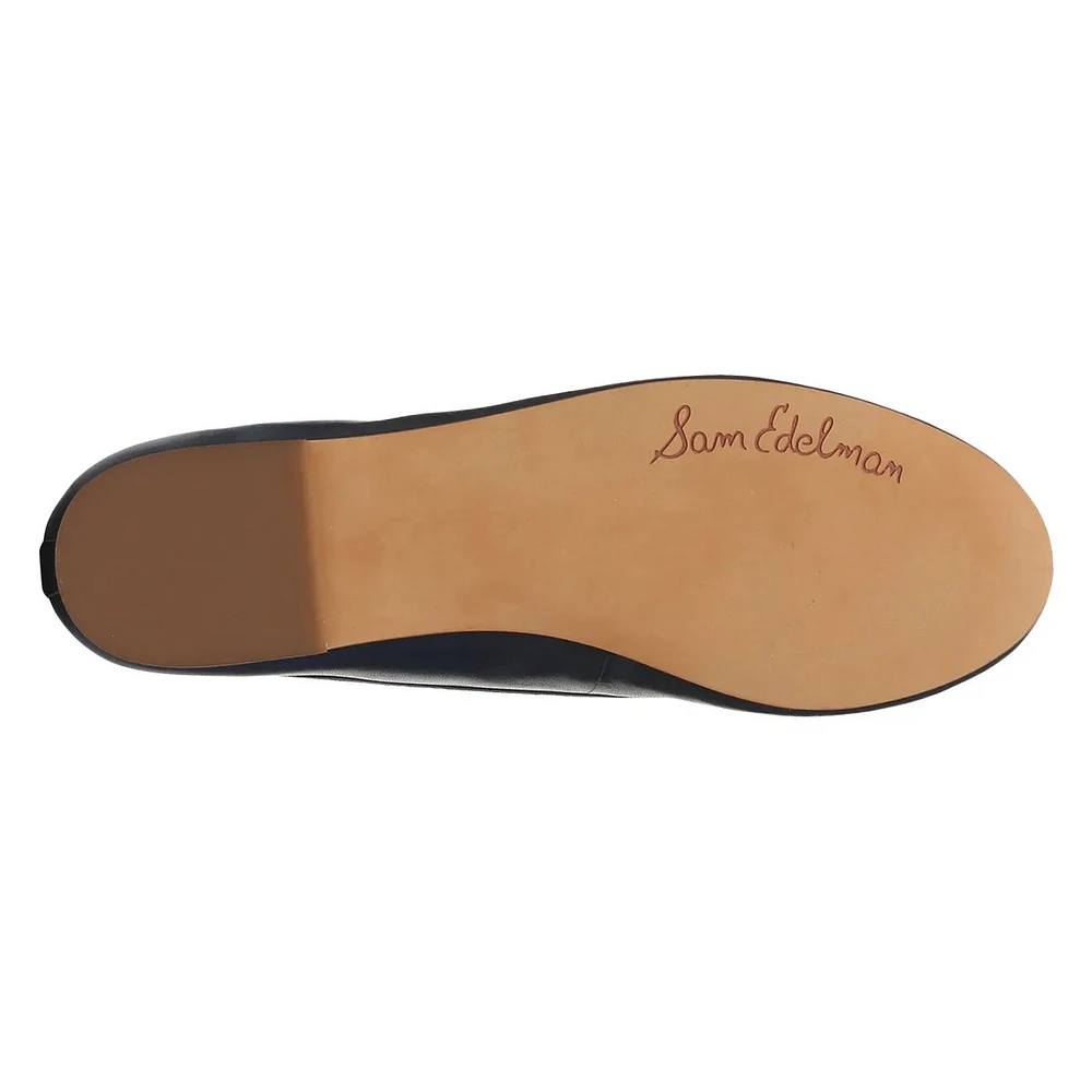 Felicia Luxe Leather Ballet Flat