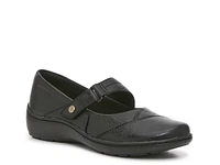 Women's Cora Gema Wide Width Mary Jane Flat