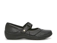 Women's Cora Gema Wide Width Mary Jane Flat