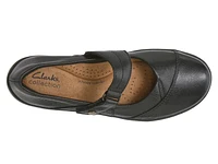 Women's Cora Gema Wide Width Mary Jane Flat