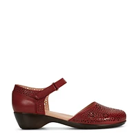 Denita Wide Width Mary Jane Flat