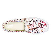 Women's Double Decker Island Print Slip-On Sneaker