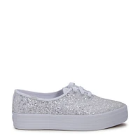 Women's Point Glitter Platform Sneaker