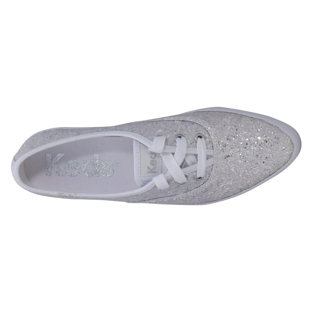 Women's Point Glitter Platform Sneaker