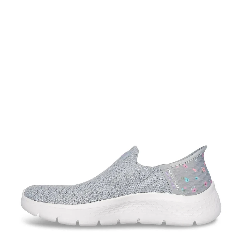 Women's Hands Free Slip Ins Go Walk Flex Sunset Stretch On Sneaker