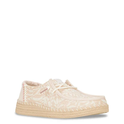 Women's Wendy Espadrille Retro Palm Moc Toe Slip-On