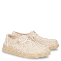 Women's Wendy Espadrille Retro Palm Moc Toe Slip-On