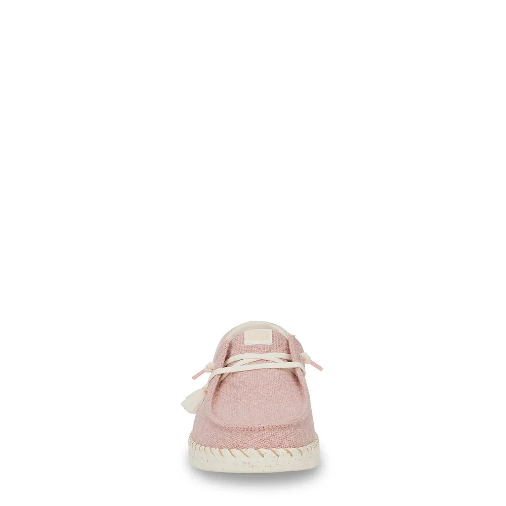 Women's Wendy Funk Coastal Jute Moc Toe Slip-On