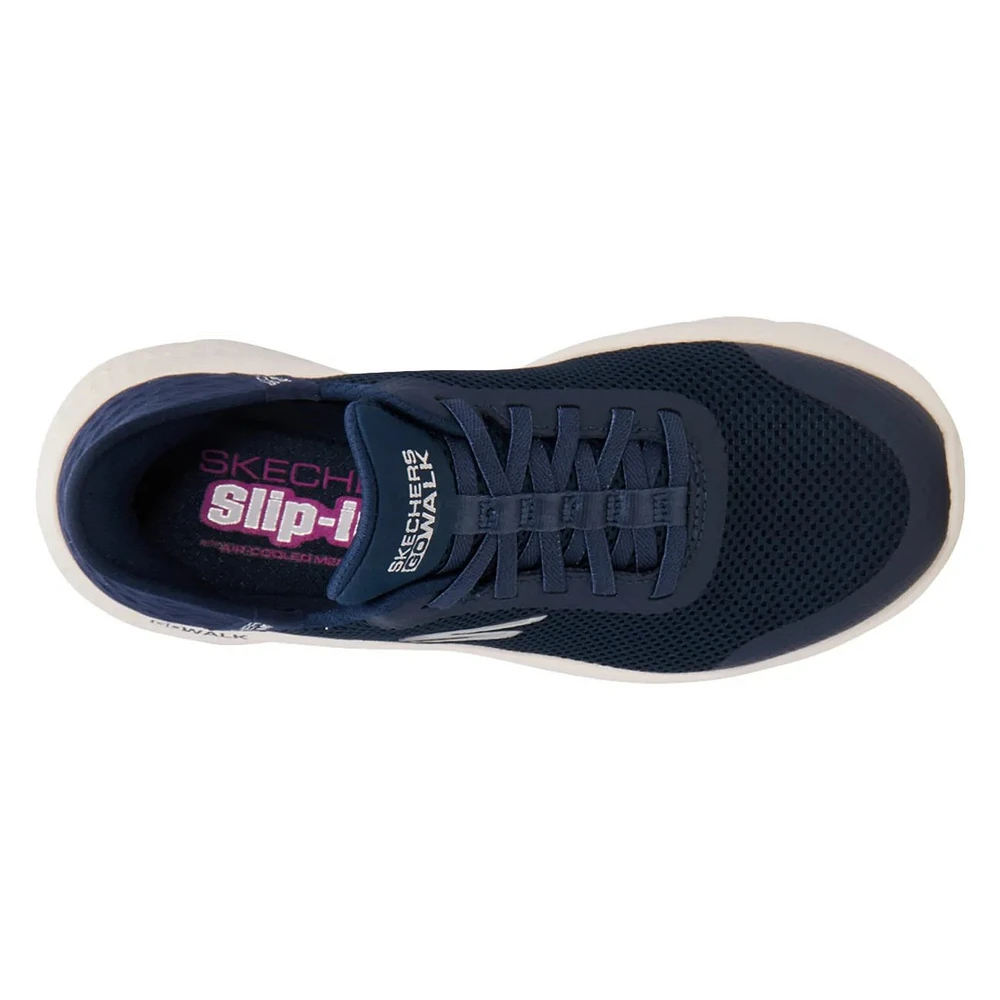 Women's GO Walk Flex Grand Entry Wide Width Slip-On Sneaker