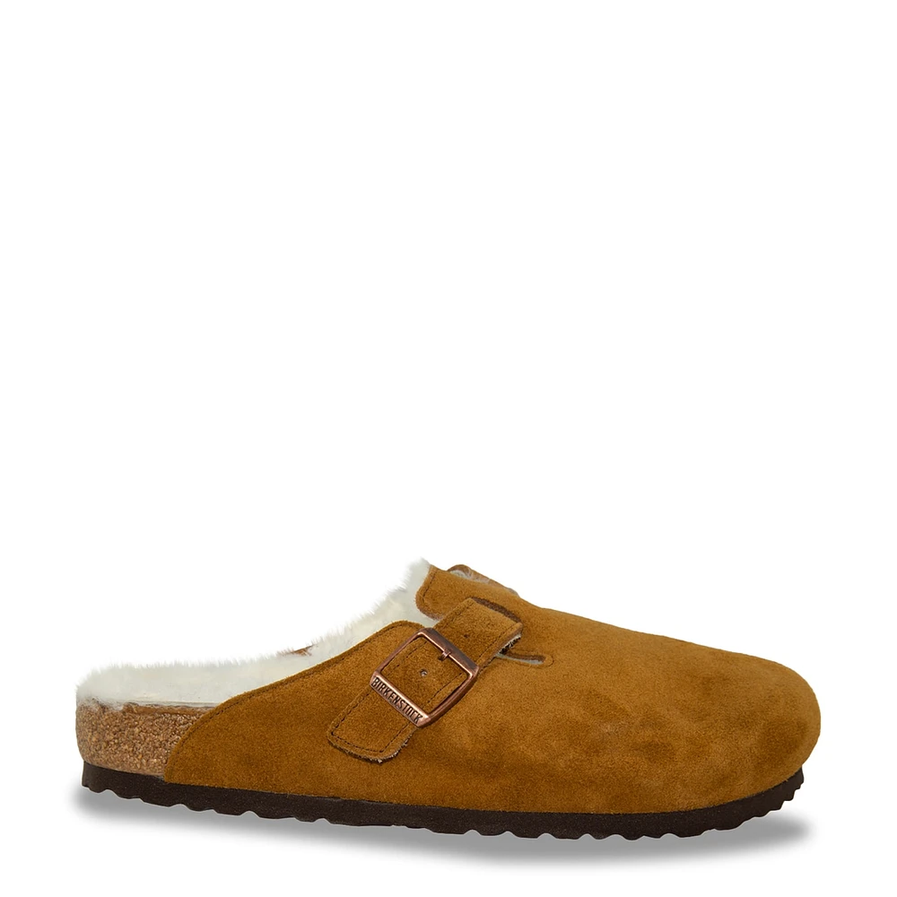 Women's Boston Shearling Clog