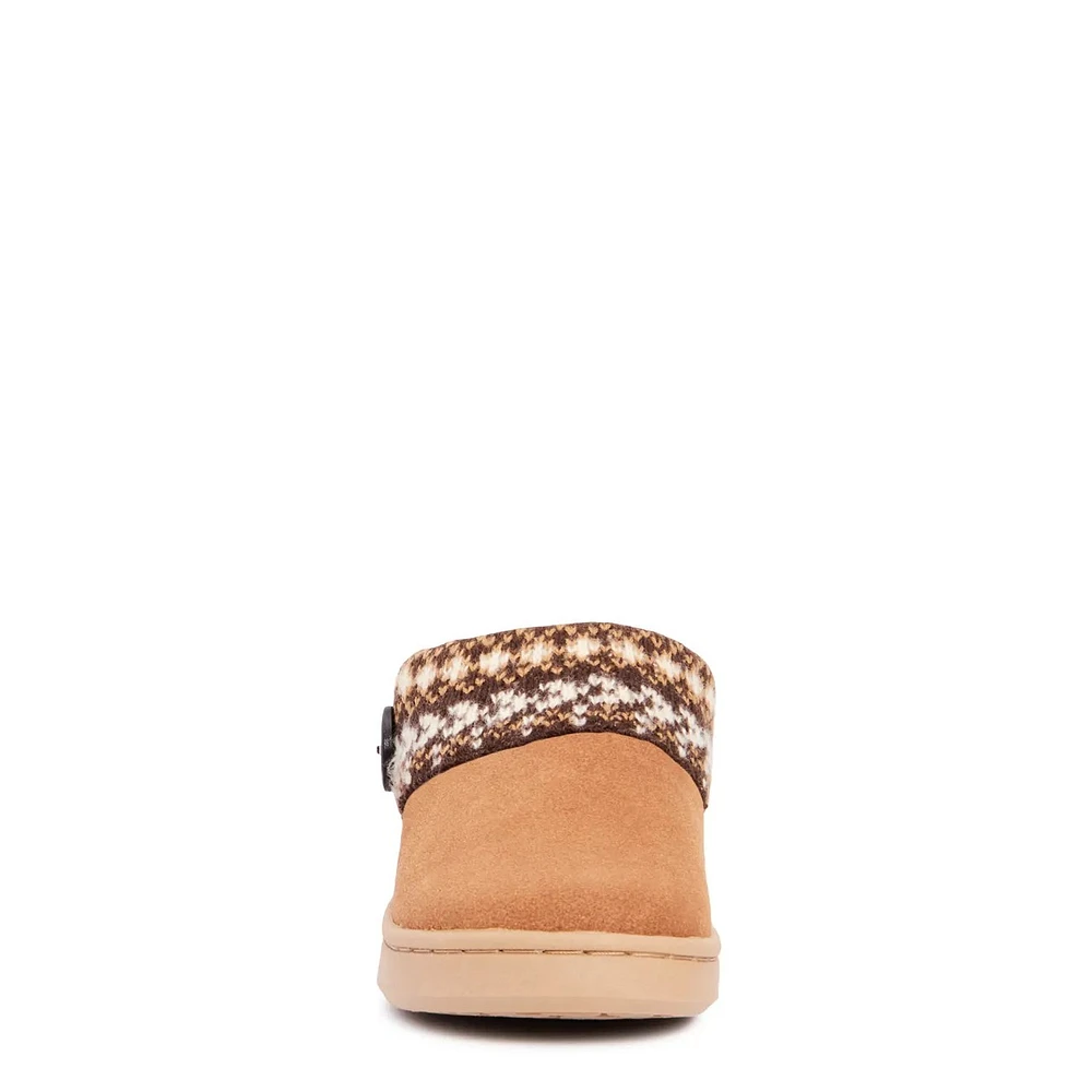 Women’s Sweater Clog Slipper