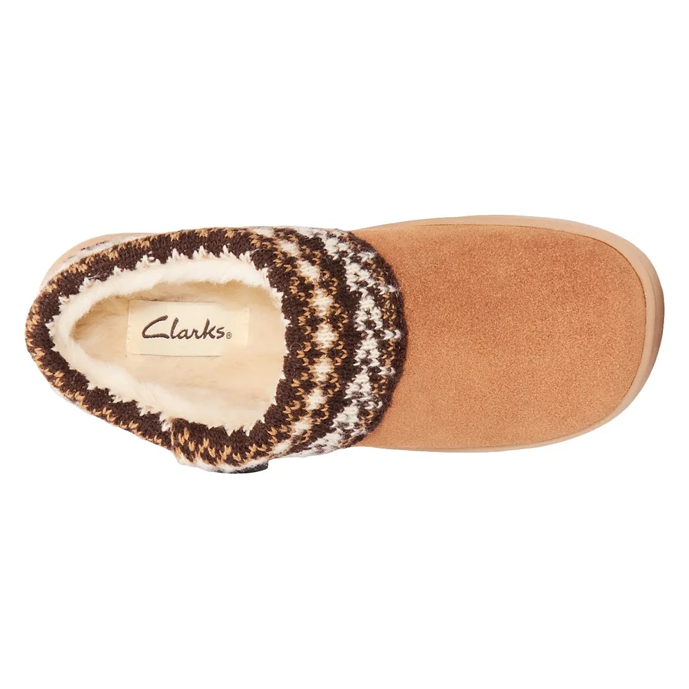 Women’s Sweater Clog Slipper