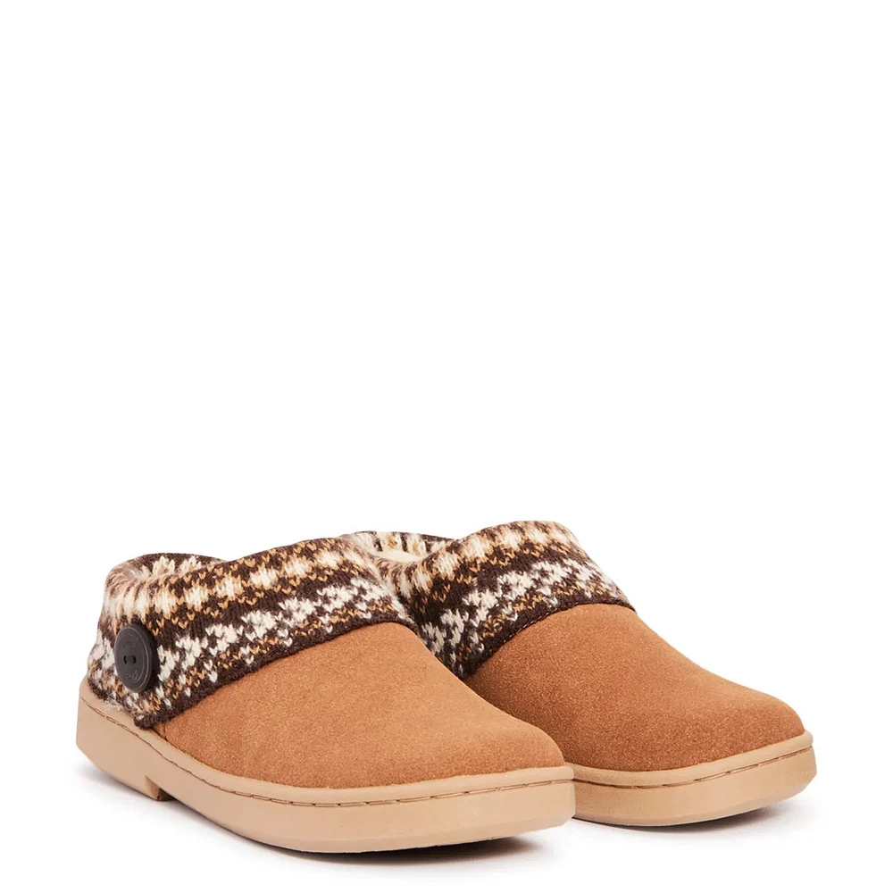 Women’s Sweater Clog Slipper