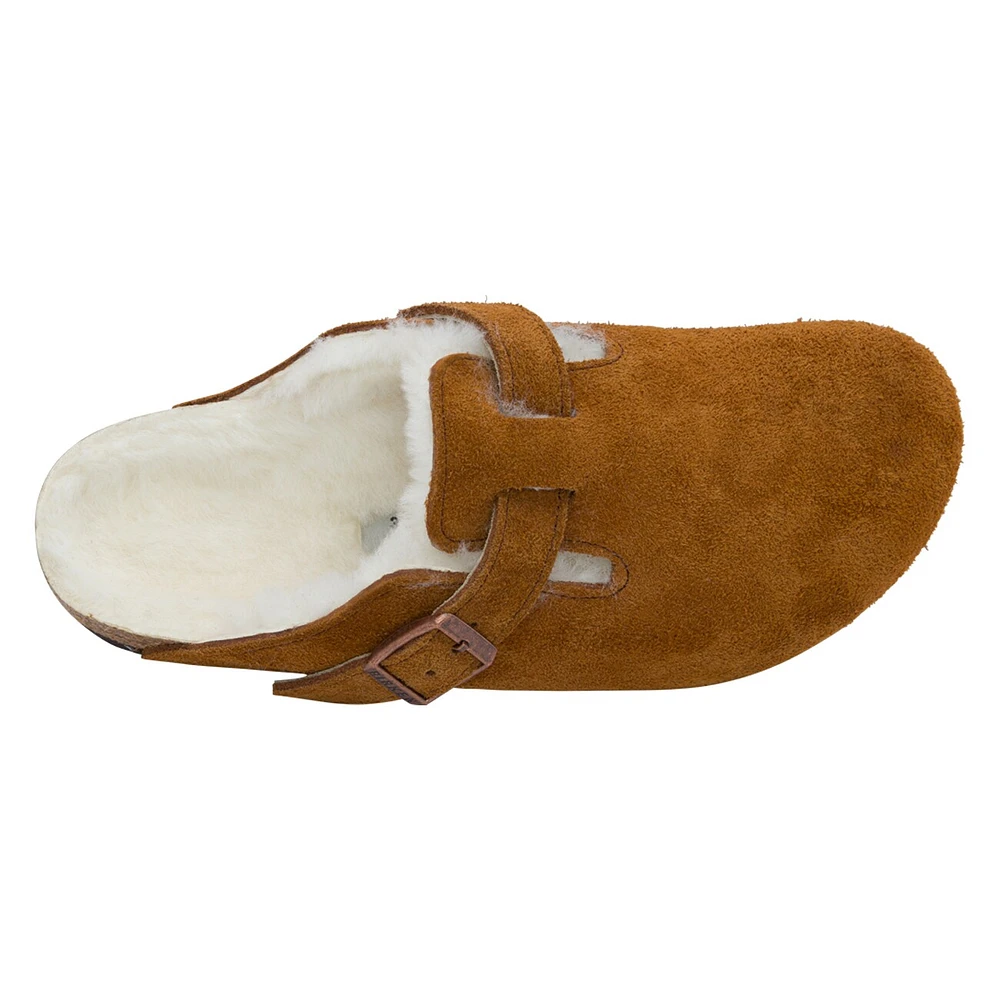 Women's Boston Shearling Narrow Clog