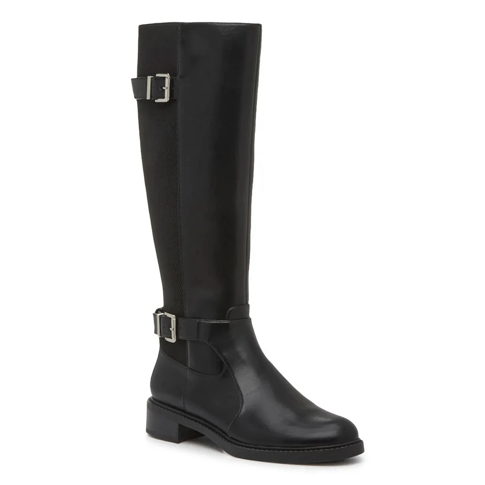 Women's Sham Wide Width Calf Knee High Riding Boot