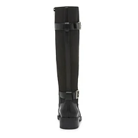 Women's Sham Wide Width Calf Knee High Riding Boot