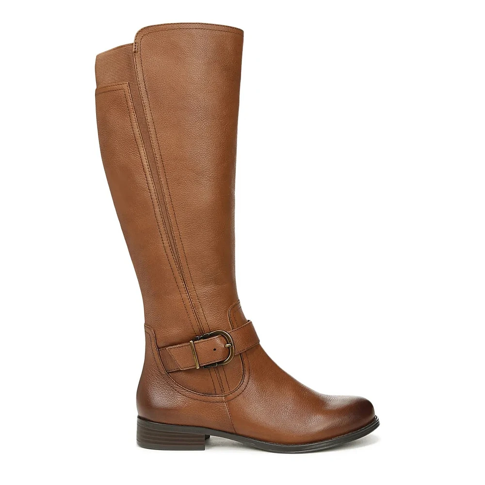 Jaya Wide Calf Knee High Riding Boot