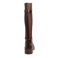 Women's Sham Knee High Riding Boot