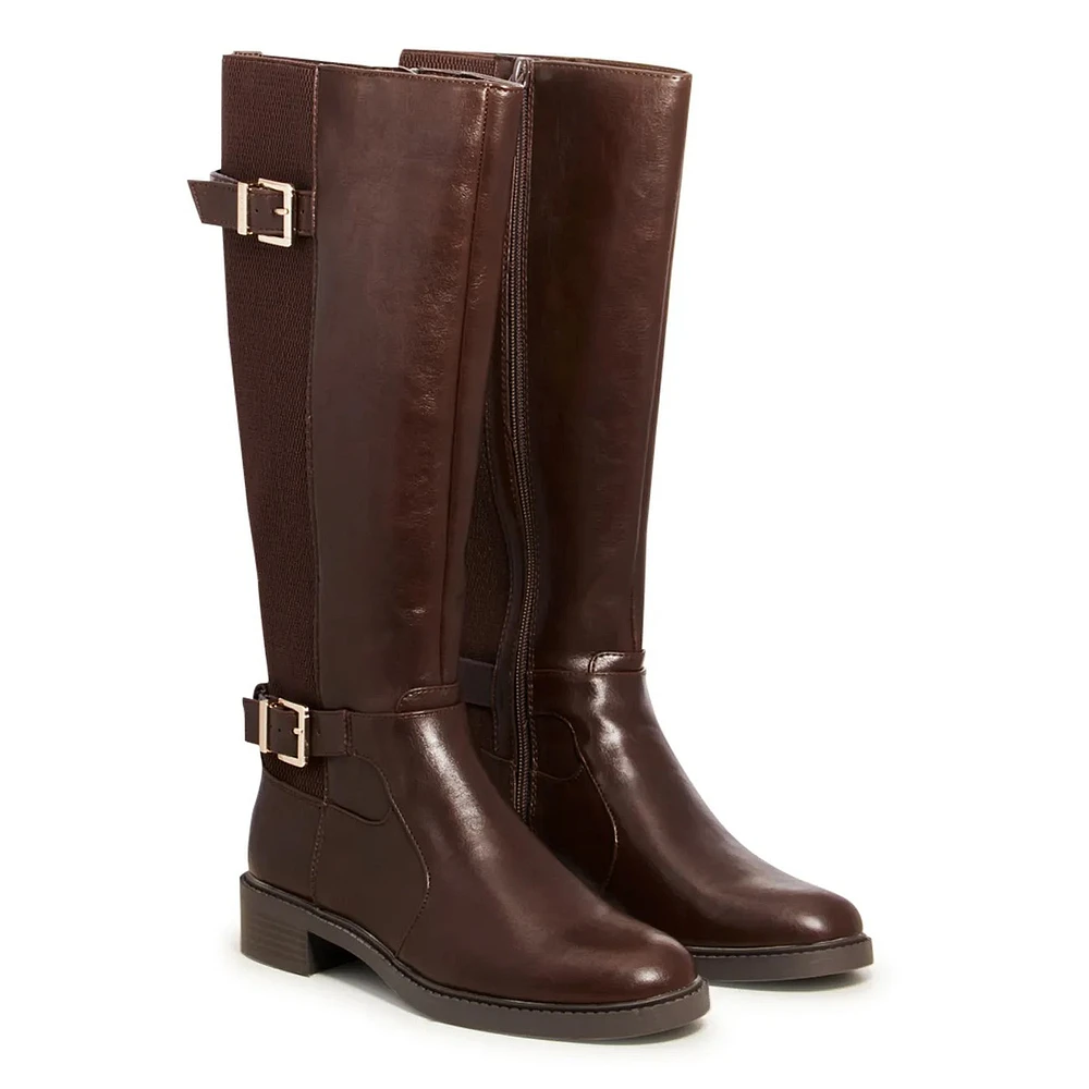 Women's Sham Knee High Riding Boot