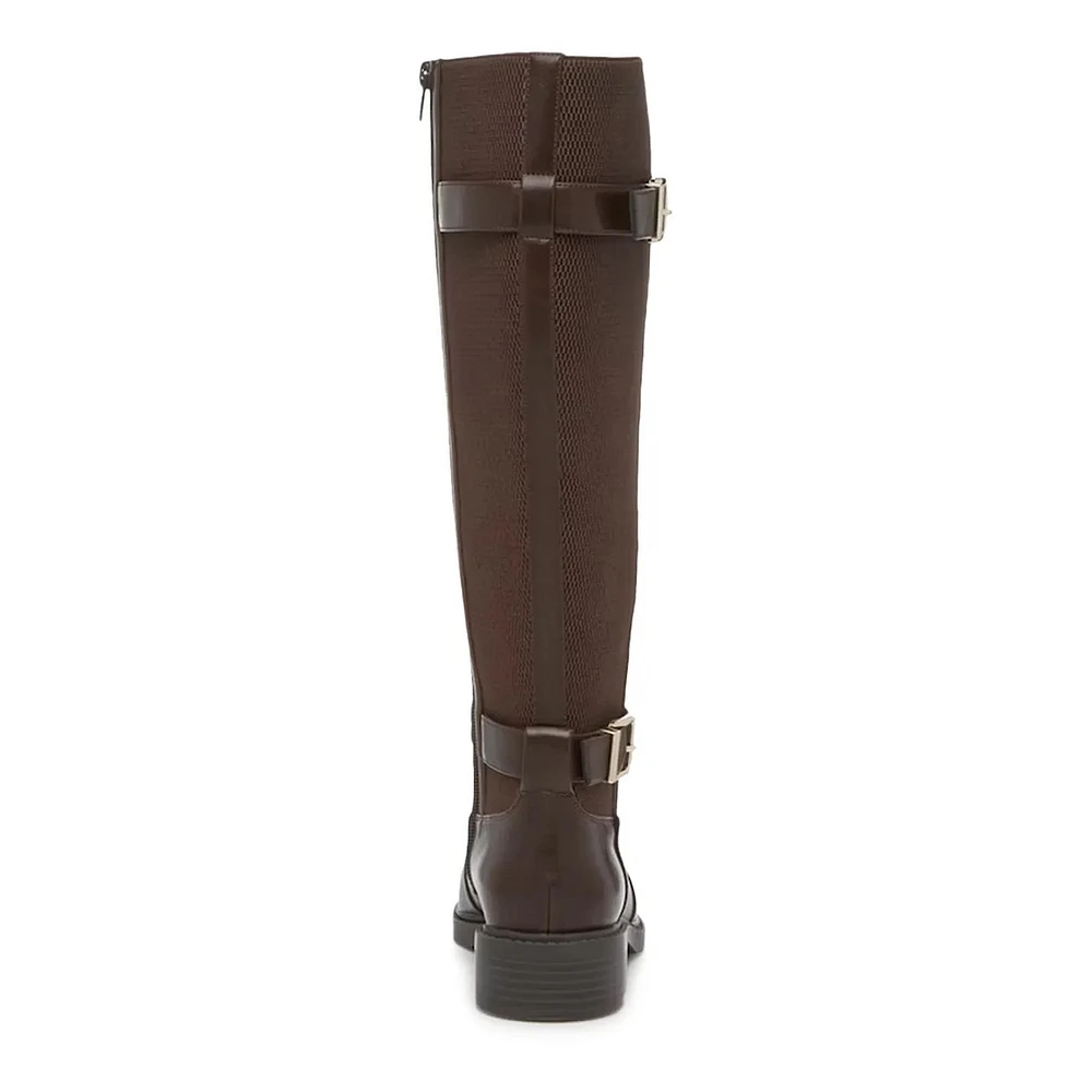 Women's Sham Wide Width Calf Knee High Riding Boot