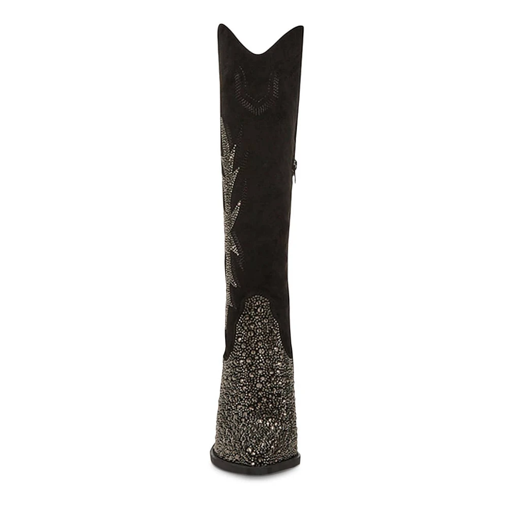 Apple Western Knee High Boot