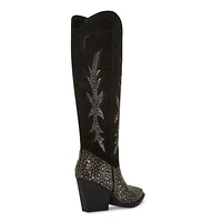 Apple Western Knee High Boot