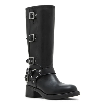 Women's Clara Knee High Moto Boot