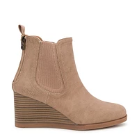 Praline Chelsea Wedge Bootie