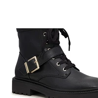 Women's Arish Moto Combat Boot