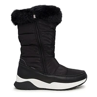 Women's Waterproof High Side Zip Winter Boot