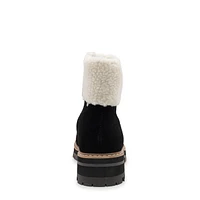 Women's Sherpa Collar Winter Ankle Bootie