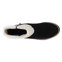 Women's Sherpa Collar Winter Ankle Bootie