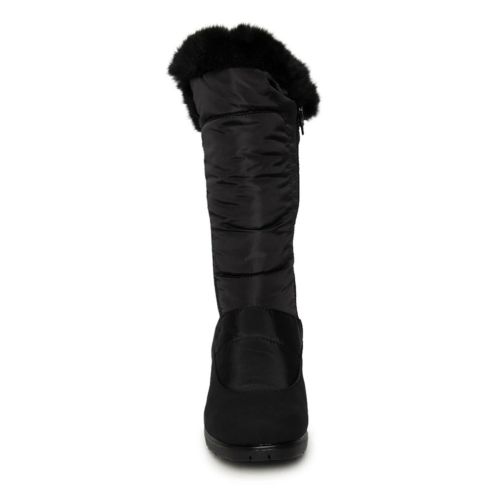 Women's Waterproof Ice Grip Clip Winter Boot