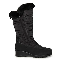 Women's Waterproof Ice Grip Clip Winter Boot