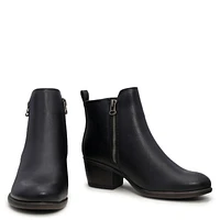 Linda Waterproof Wide Width Ankle Bootie