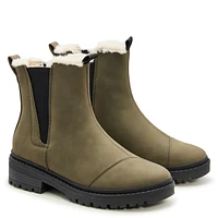 Women’s Reese Waterproof Ice Grip Chelsea Winter Boot