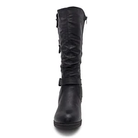 Women's Jasper Wide Waterproof Moto Winter Boot